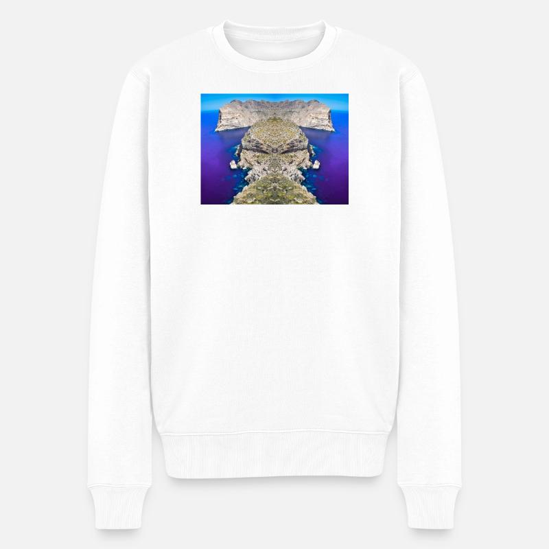 Cap Formentor Aliénation V.2 - Pull Premium bio Homme - blanc