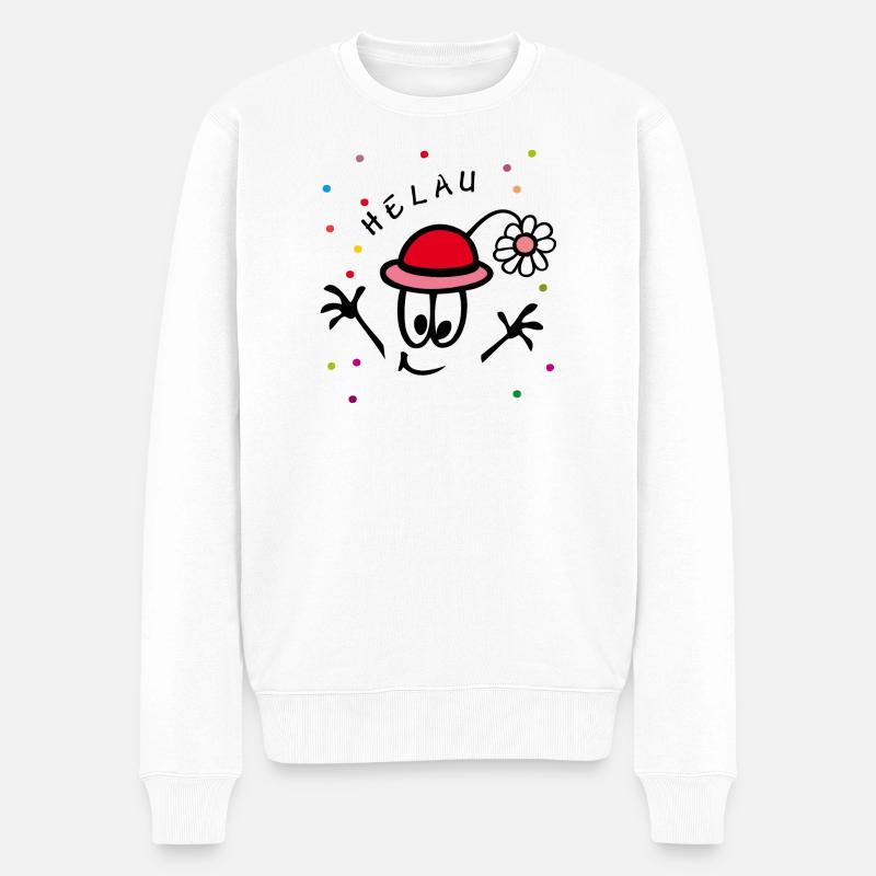 Carnaval, Carnaval, Bande dessinée - Pull Premium bio Homme - blanc
