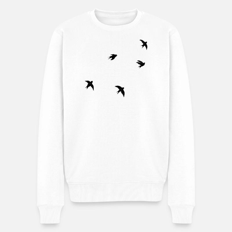 Martinets - Pull Premium bio Homme - blanc