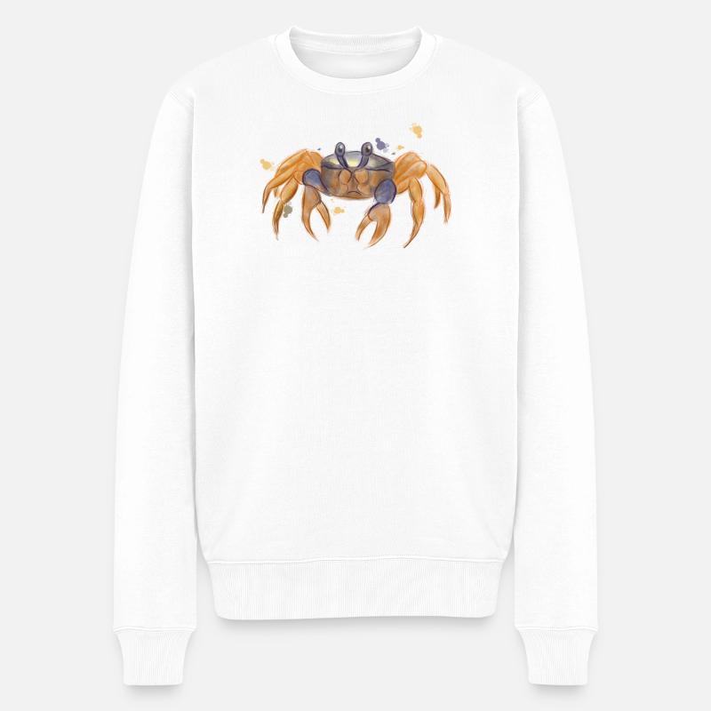 Crabe mignon - Pull Premium bio Homme - blanc
