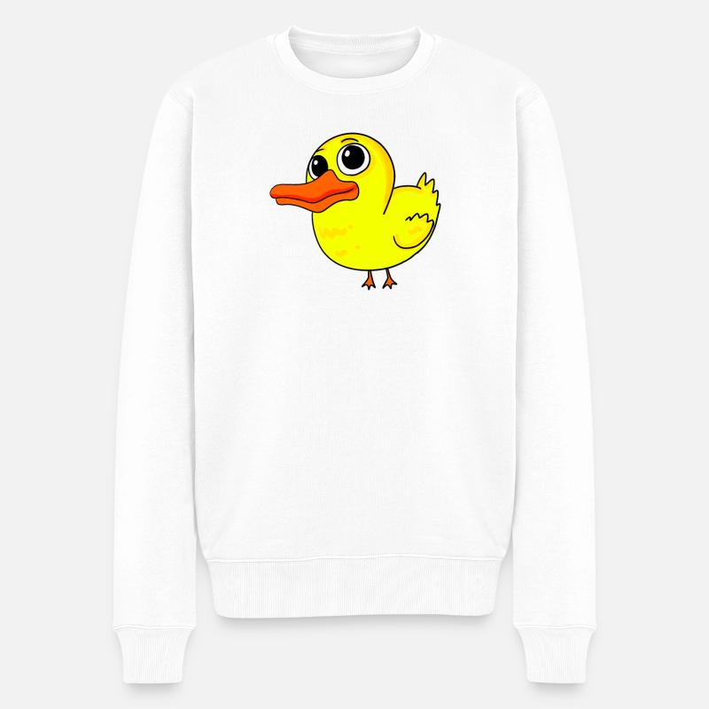 Canard - Pull Premium bio Homme - blanc