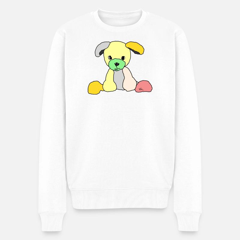Bande dessinée pour chiens - Pull Premium bio Homme - blanc