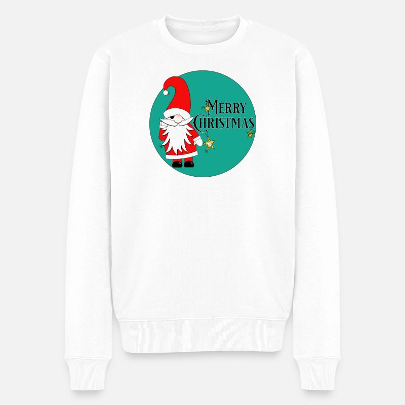 Joyeux Noël - Pull Premium bio Homme - blanc