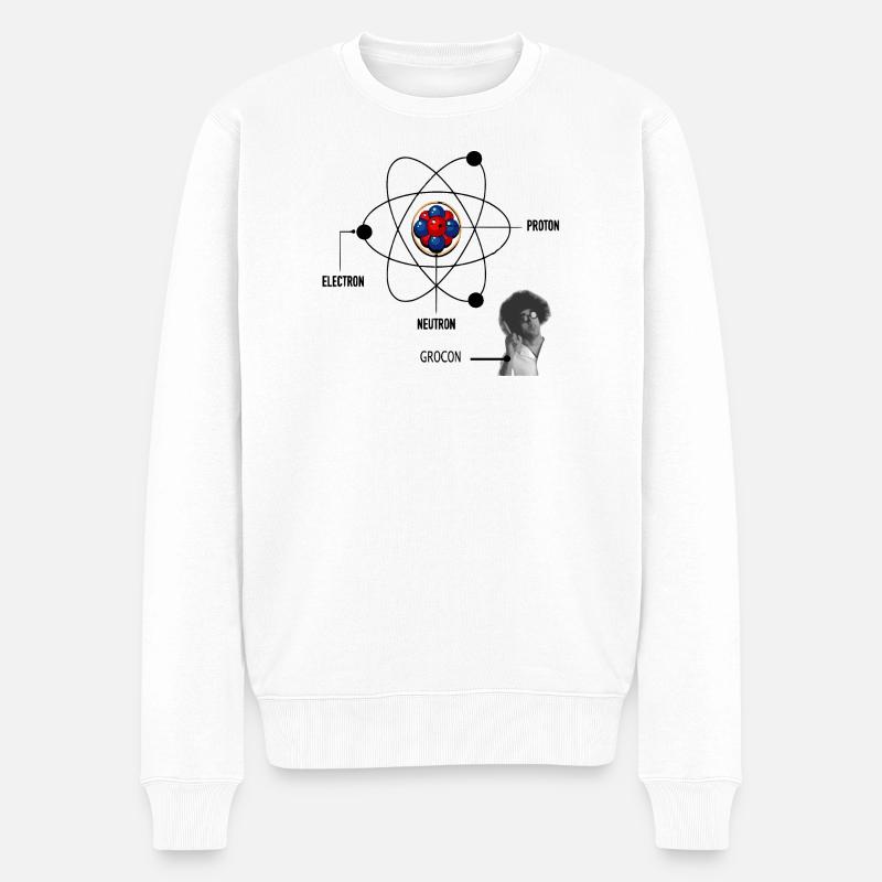 Physik - Männer Premium Bio Pullover - Weiß