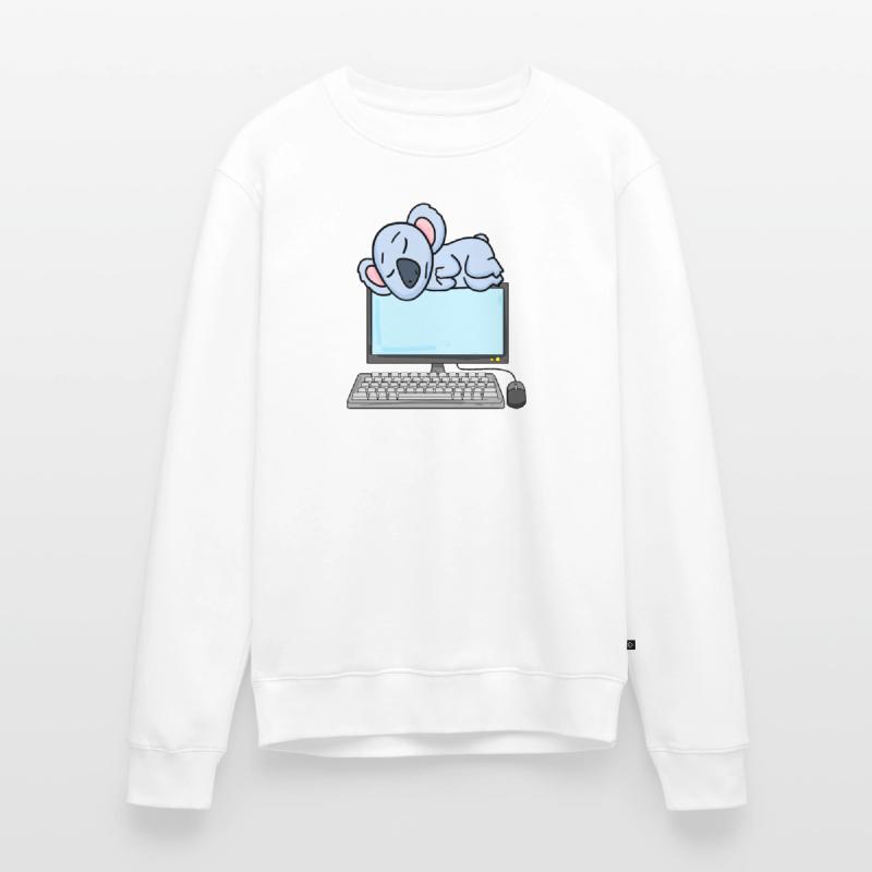 Koala Computer Nerd Programmeur Cadeau Pull Premium bio Homme