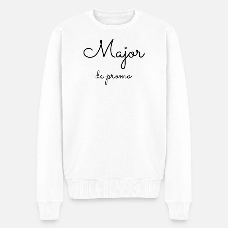 Major de Promo - Pull Premium bio Homme - blanc