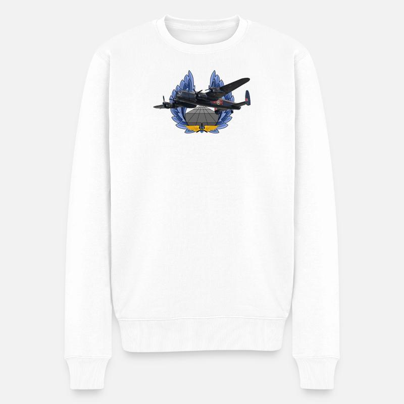 Lancaster - Männer Premium Bio Pullover - Weiß