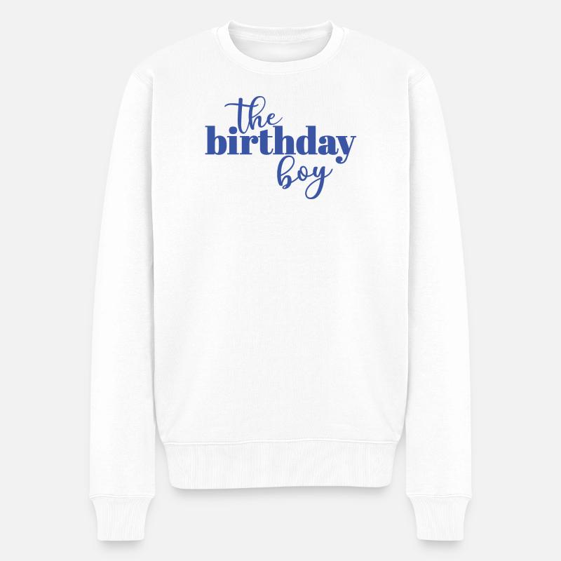 Le garçon d’anniversaire - Pull Premium bio Homme - blanc