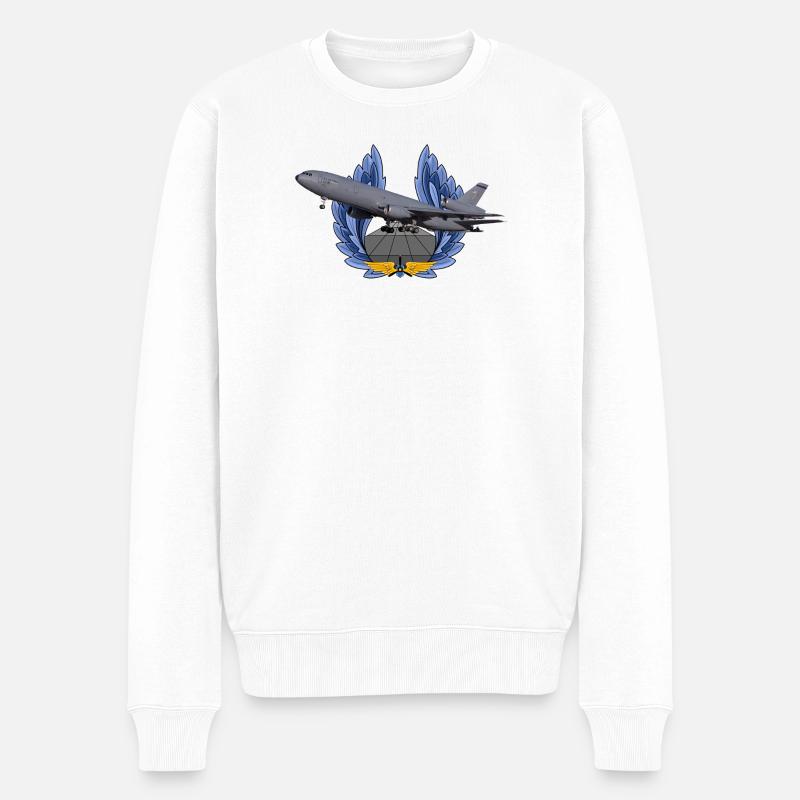 KC-10 - Pull Premium bio Homme - blanc