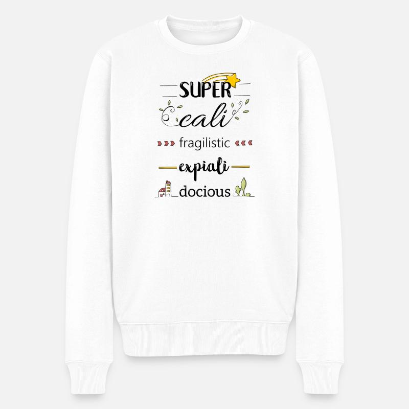 Magie et fun - Pull Premium bio Homme - blanc