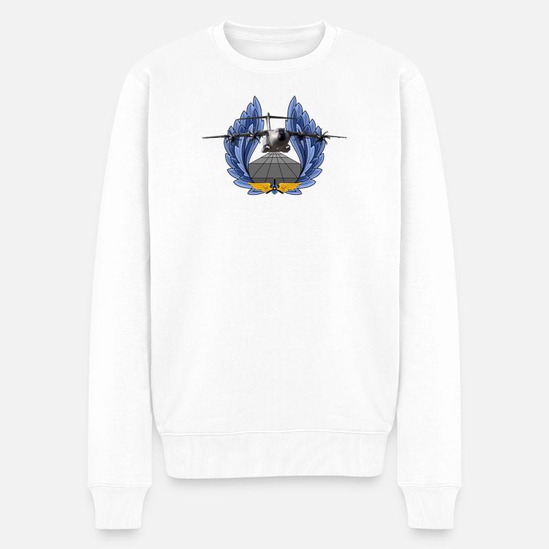 A-400 - Pull Premium bio Homme - blanc