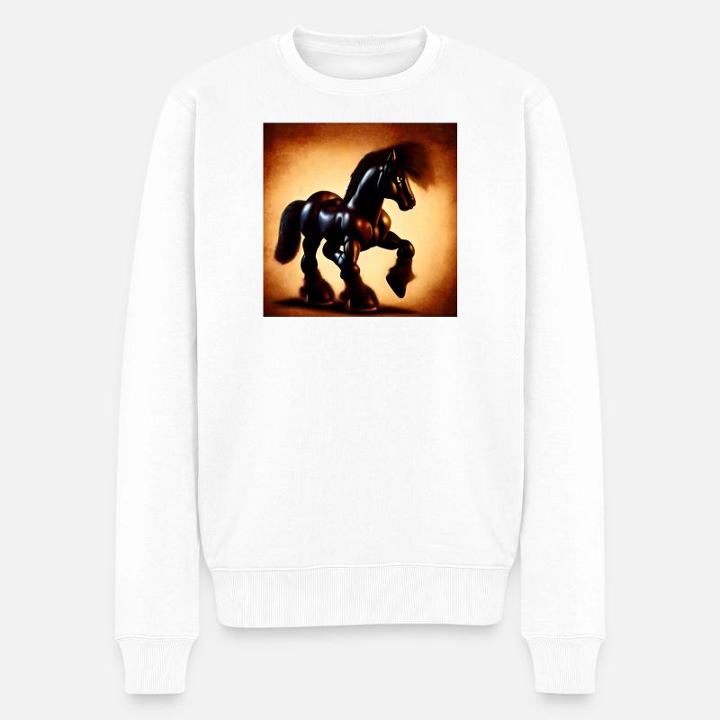 Métal lourd - Pull Premium bio Homme - blanc