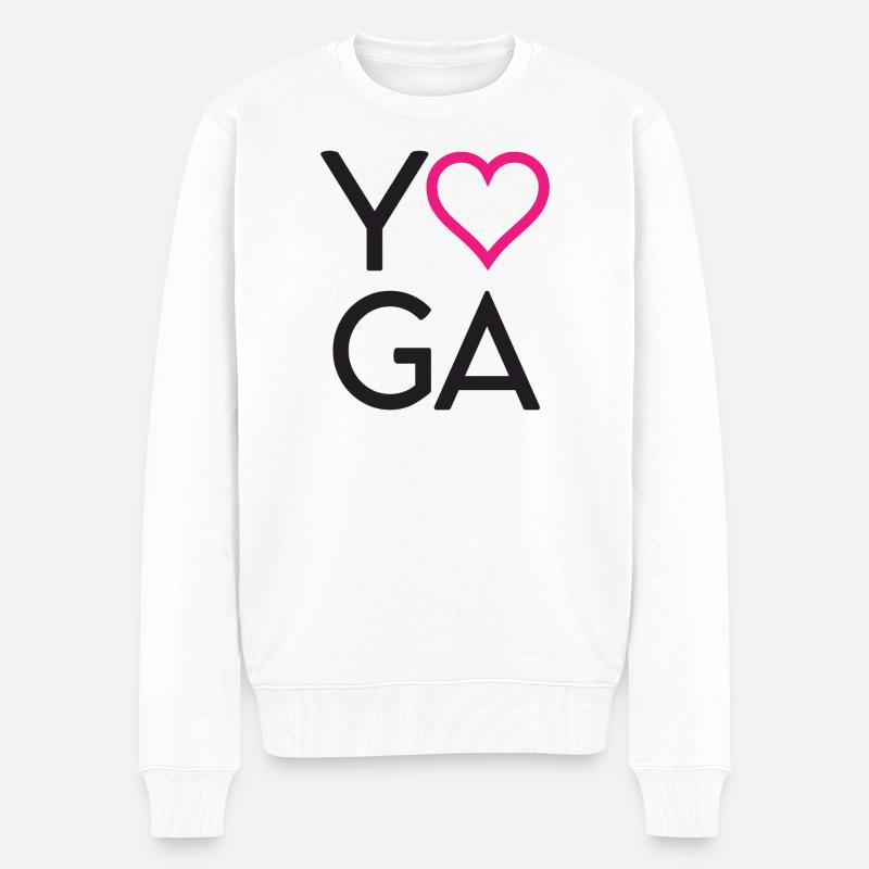 Yoga - Pull Premium bio Homme - blanc
