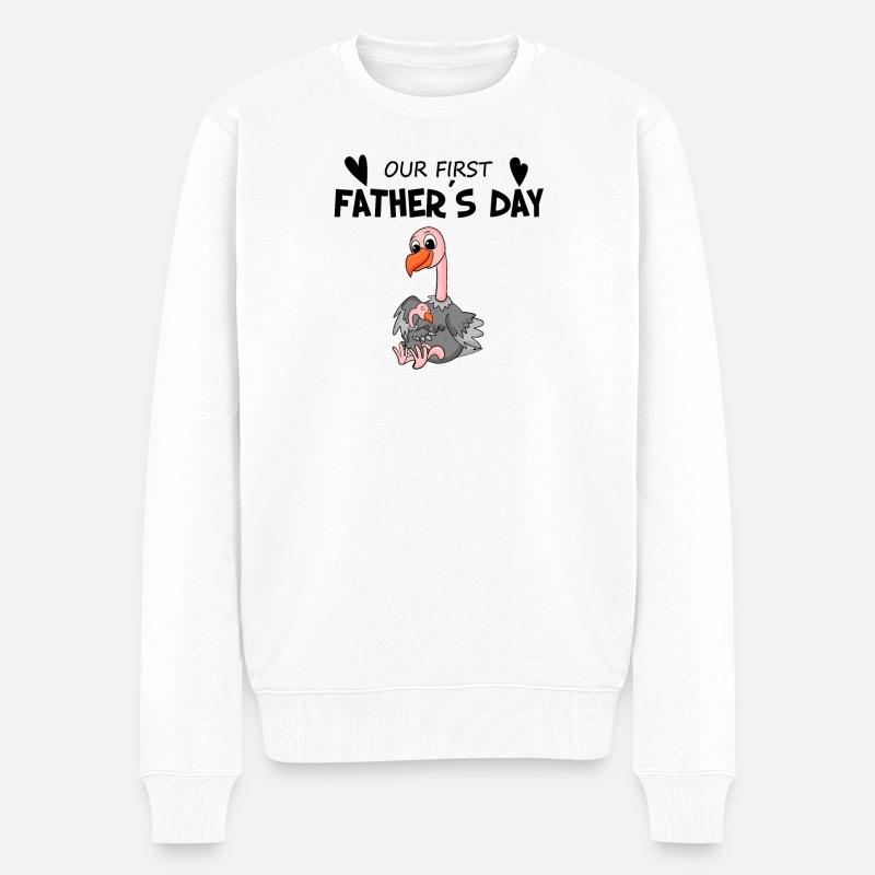 Fête des pères - Pull Premium bio Homme - blanc