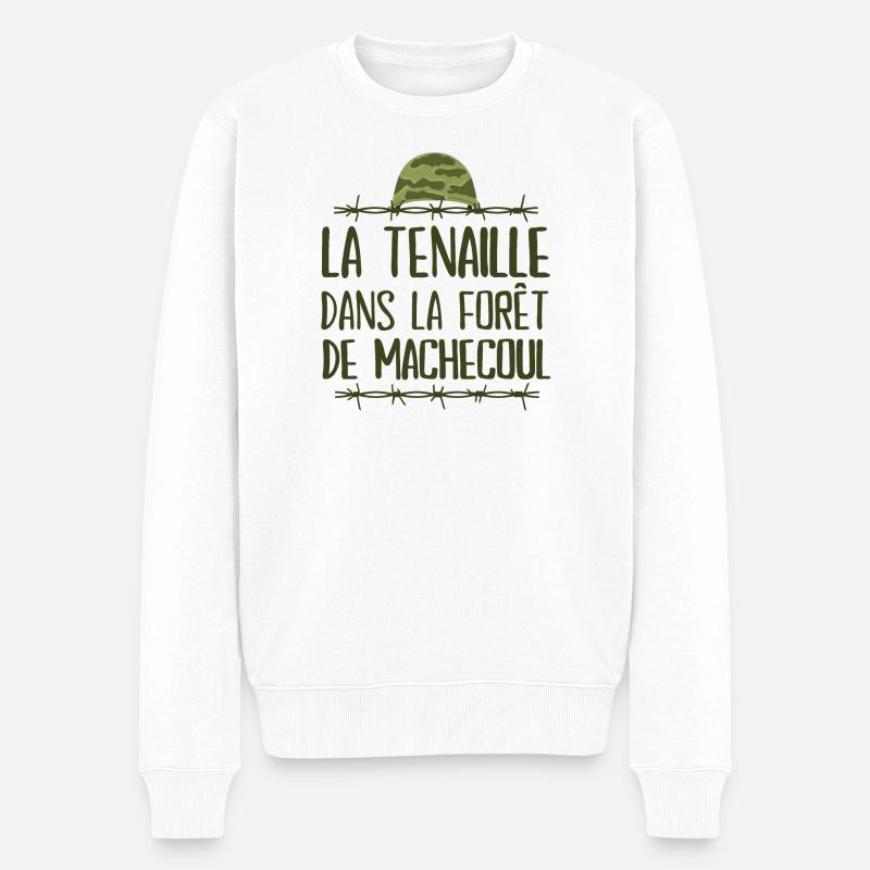 la septième compagnie, la 7ème compagnie - Pull Premium bio Homme - blanc