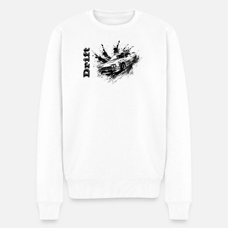 Drifter - Pull Premium bio Homme - blanc