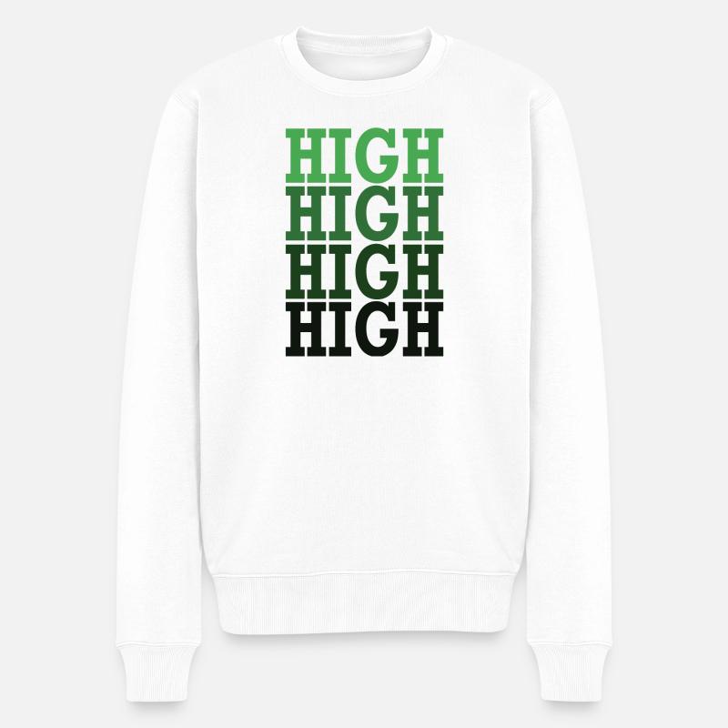 Haut - Pull Premium bio Homme - blanc