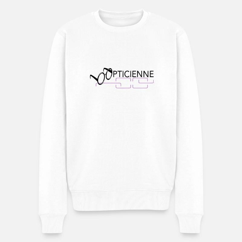 Optitienne - Pull Premium bio Homme - blanc