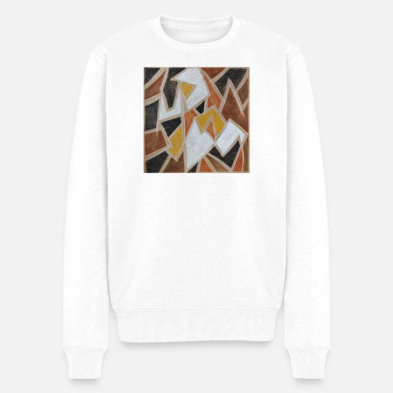 Éclats - Pull Premium bio Homme - blanc