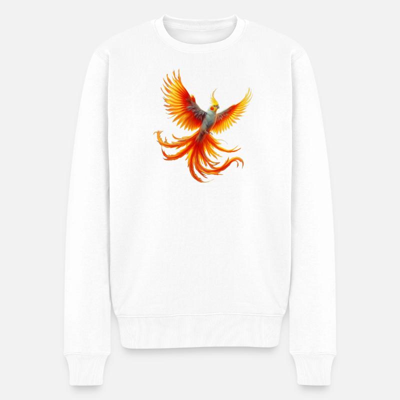 Calopsitte (15) - Pull Premium bio Homme - blanc