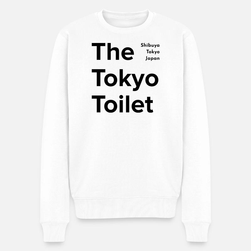 Le projet de toilettes de Tokyo - Pull Premium bio Homme - blanc
