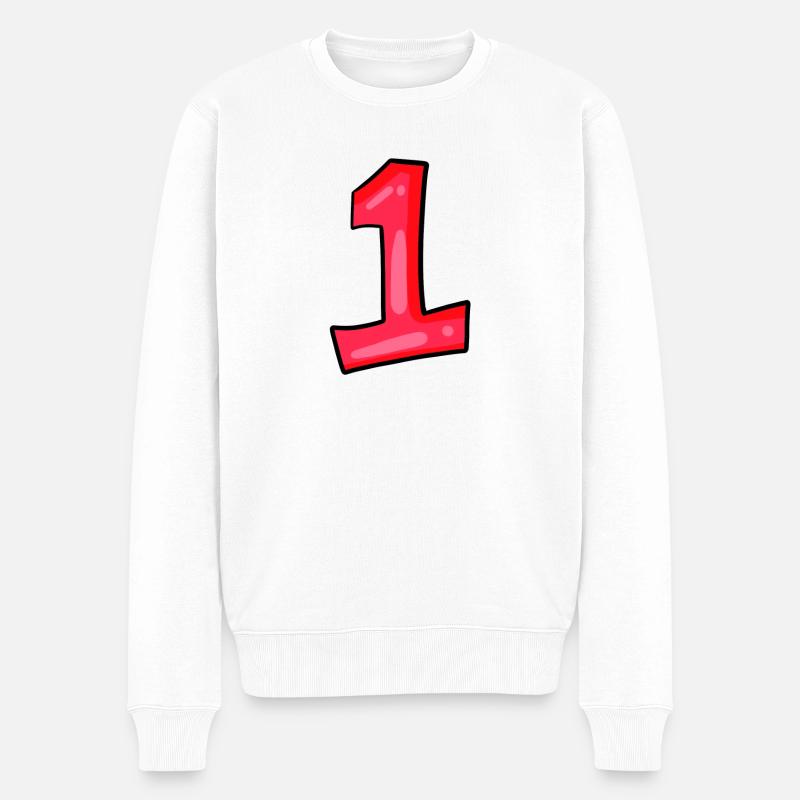 1 - Pull Premium bio Homme - blanc