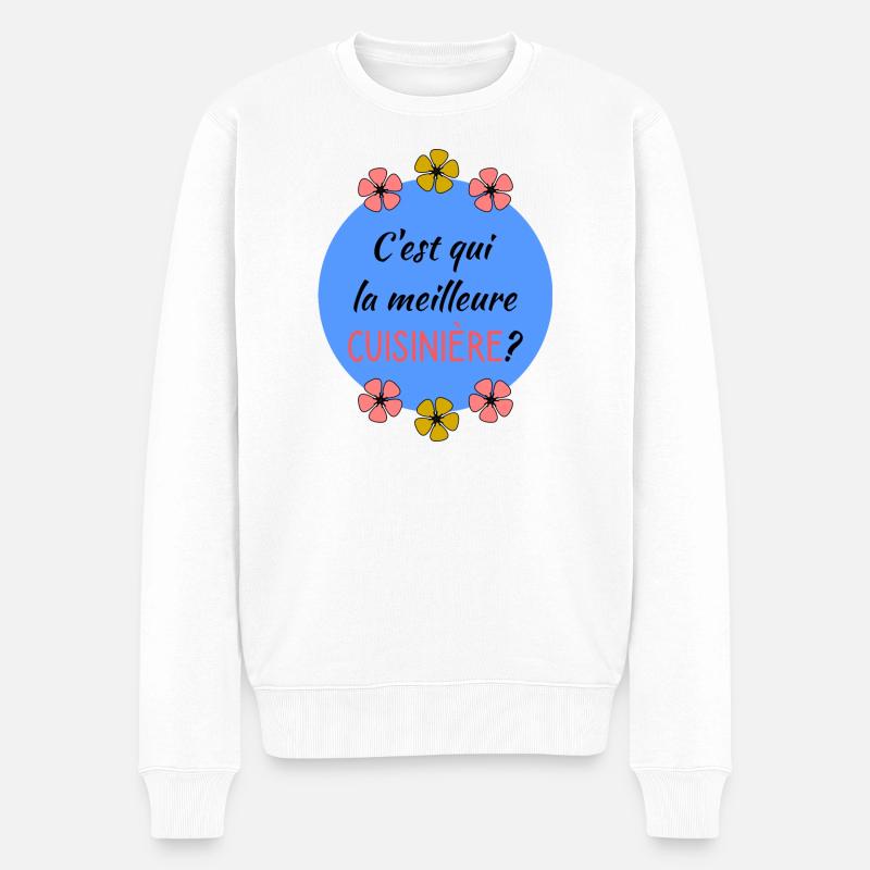 OMA. OMA - Männer Premium Bio Pullover - Weiß