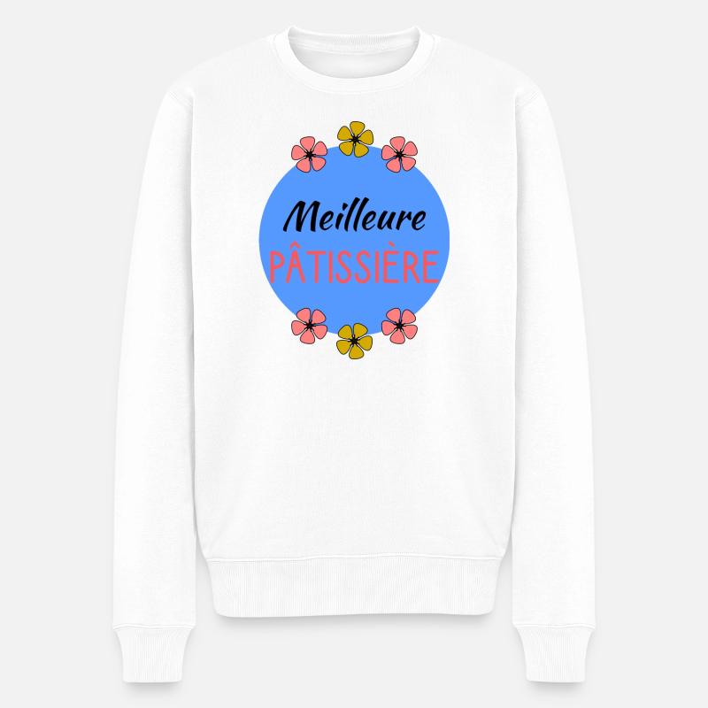 OMA. OMA - Männer Premium Bio Pullover - Weiß