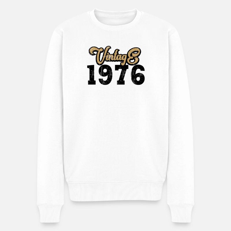 Millésime 1976 - Pull Premium bio Homme - blanc