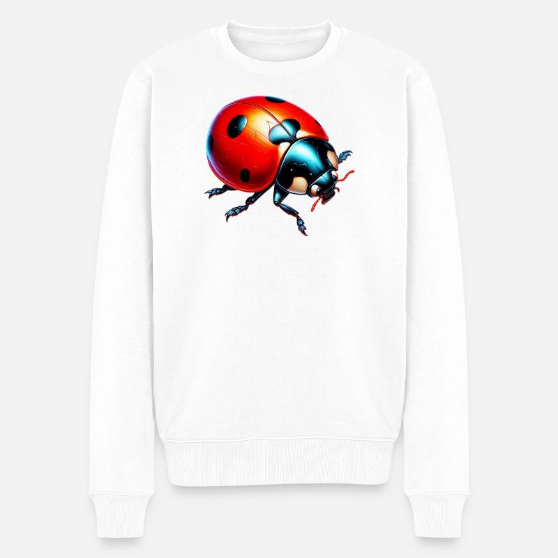 Coccinelle - Pull Premium bio Homme - blanc