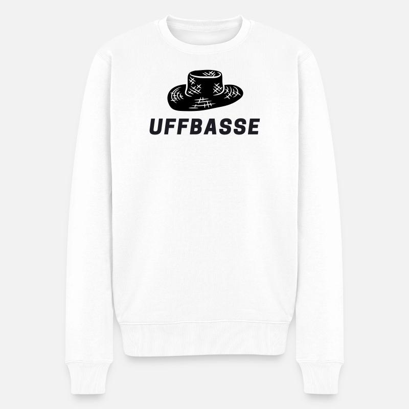 Weinstrasse - Männer Premium Bio Pullover - Weiß