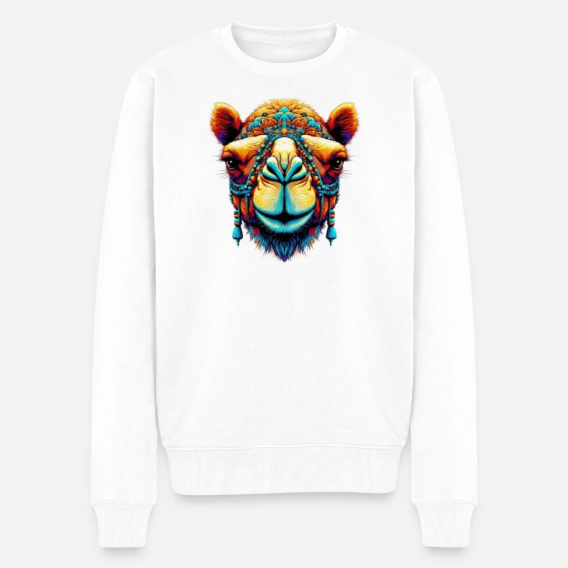 Chameau - Pull Premium bio Homme - blanc