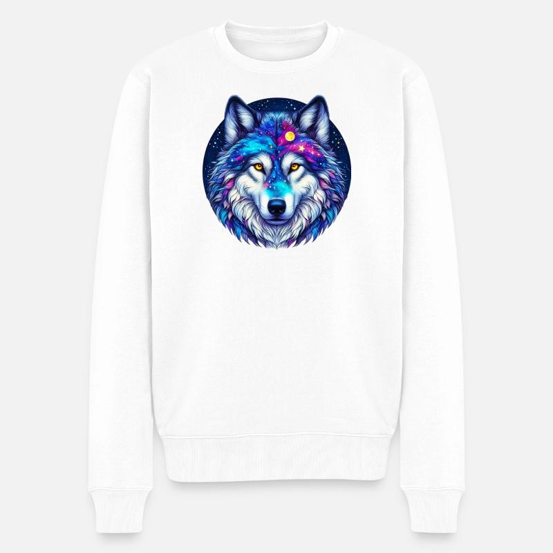 Loup - Pull Premium bio Homme - blanc