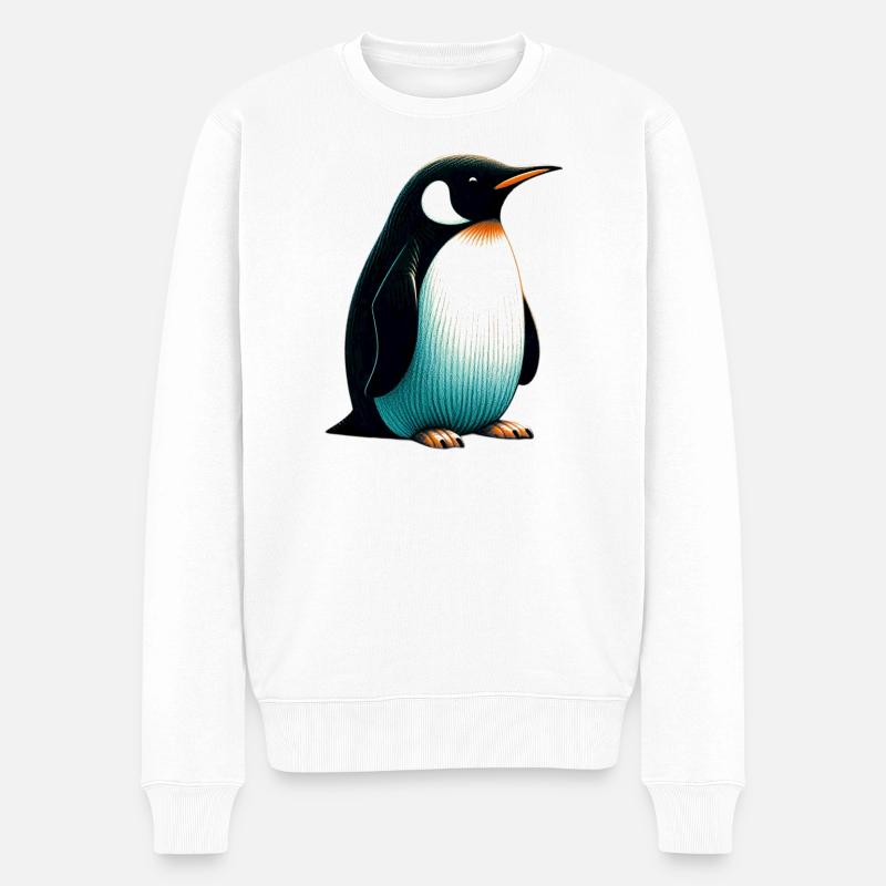 Pingouin - Pull Premium bio Homme - blanc