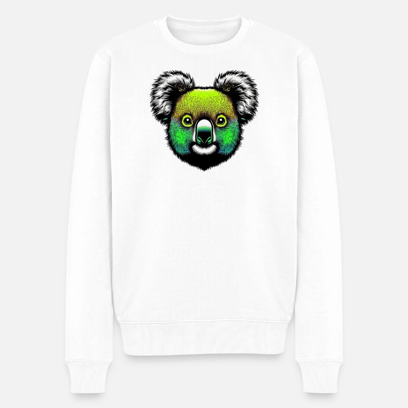 Koala - Pull Premium bio Homme - blanc