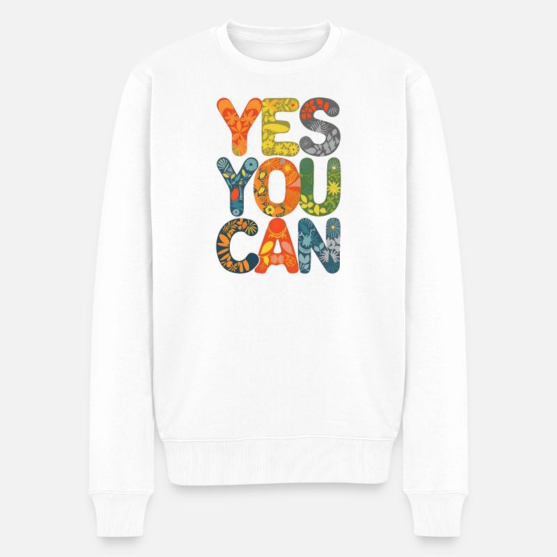 Conception d’anniversaire de joyeuse amitié - Pull Premium bio Homme - blanc