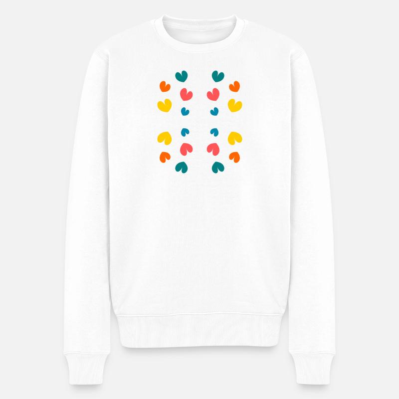 MAÎTRESSE. MERCI. MERCI MAÎTRESSE - Pull Premium bio Homme - blanc