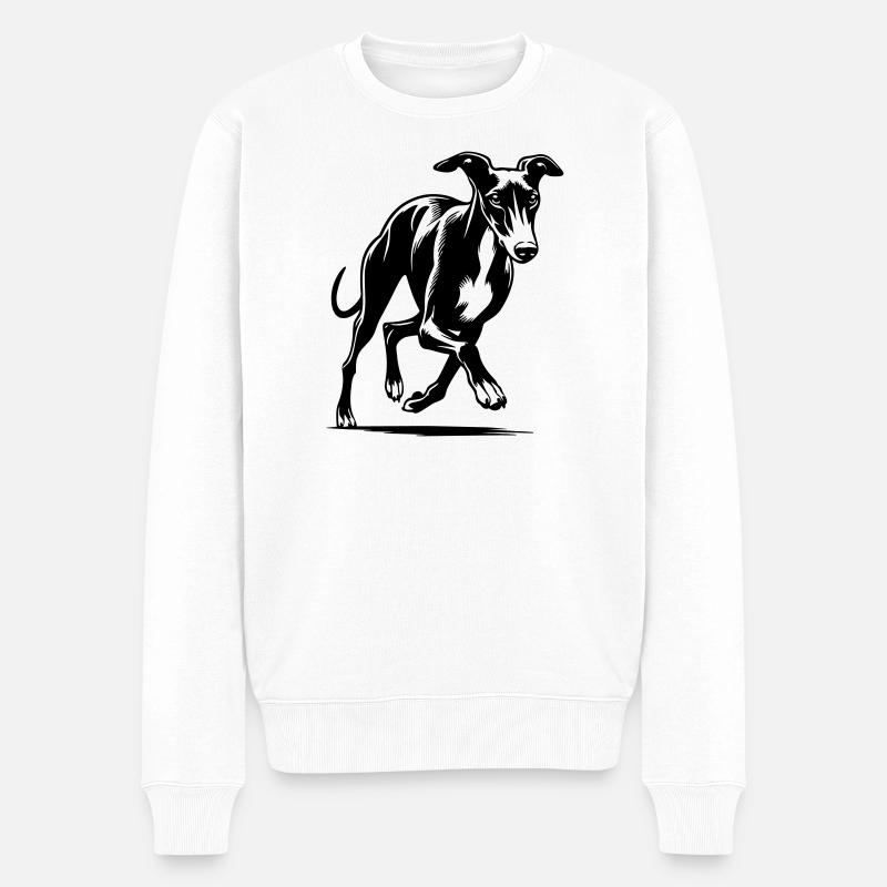 Whippet - Pull Premium bio Homme - blanc