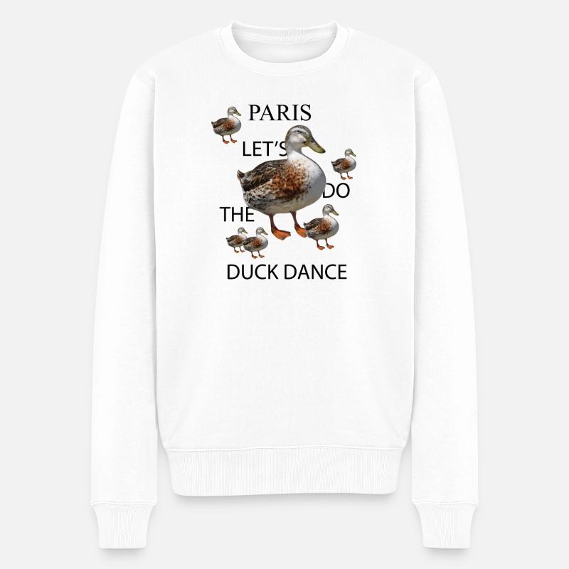 Danse du canard - Pull Premium bio Homme - blanc