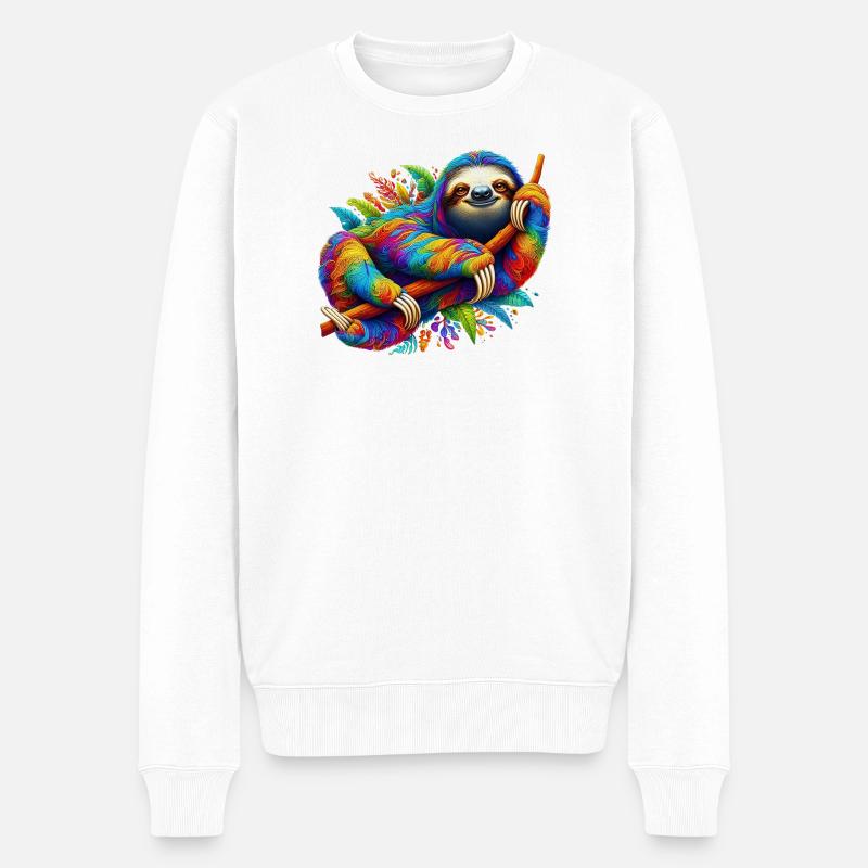 Paresse - Pull Premium bio Homme - blanc