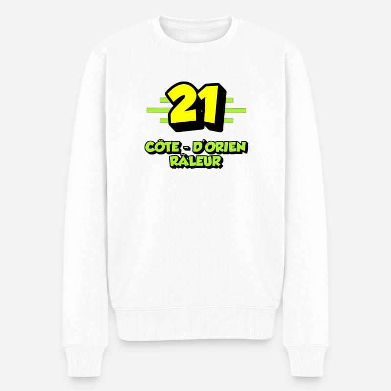 Côte d'orien râleur - Pull Premium bio Homme - blanc