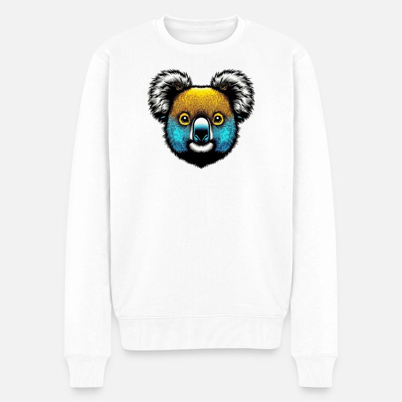 Koala - Pull Premium bio Homme - blanc