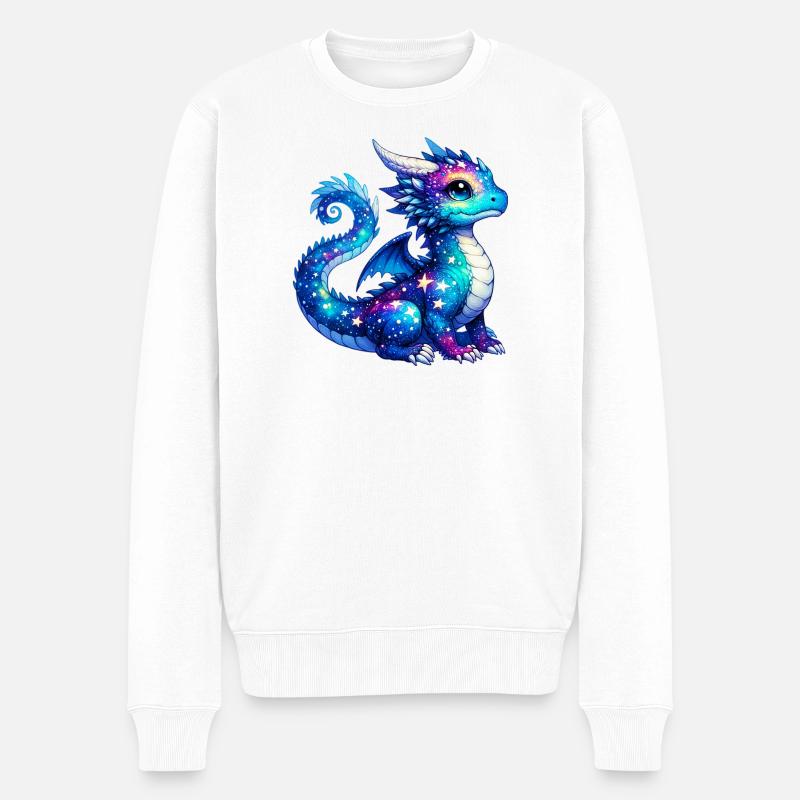 Dragon - Pull Premium bio Homme - blanc