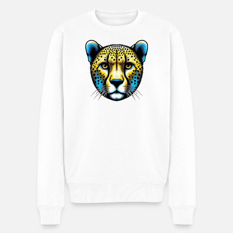 Guépard - Pull Premium bio Homme - blanc