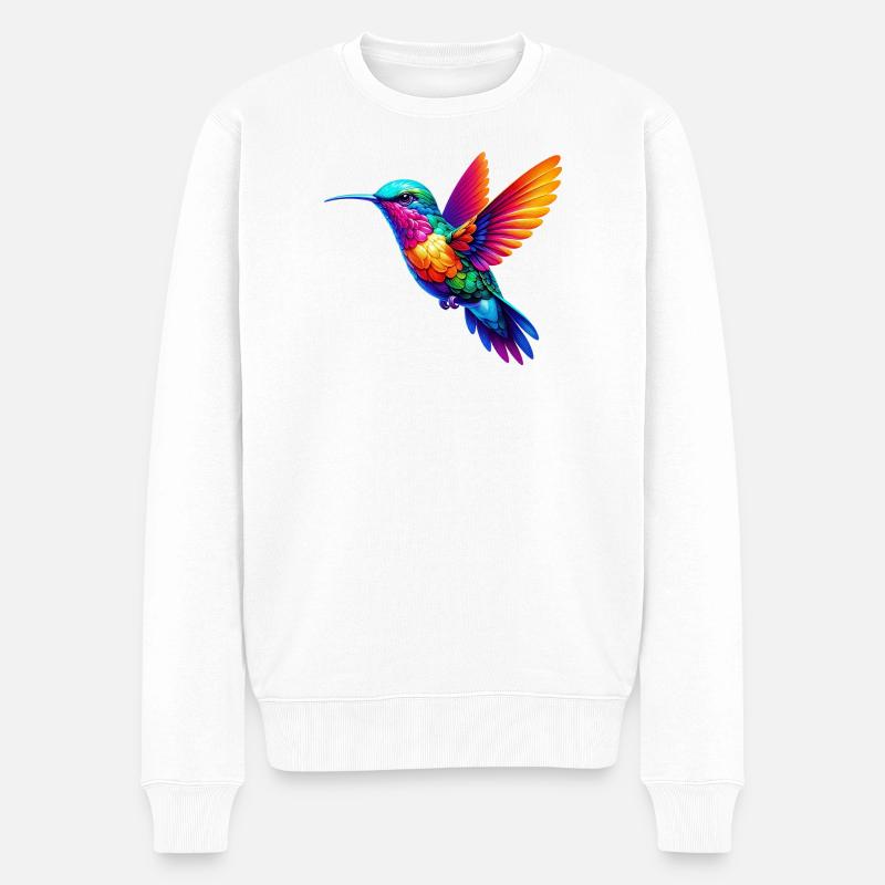 Colibri - Pull Premium bio Homme - blanc