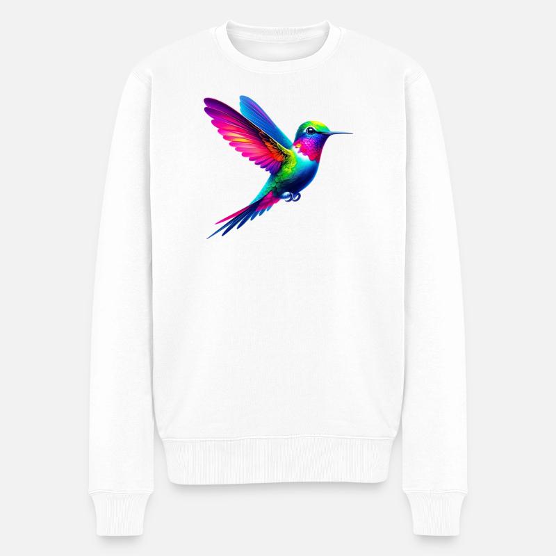 Colibri - Pull Premium bio Homme - blanc