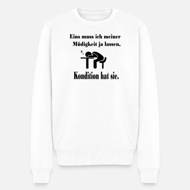 Professionnel de la fatigue - Pull Premium bio Homme - blanc