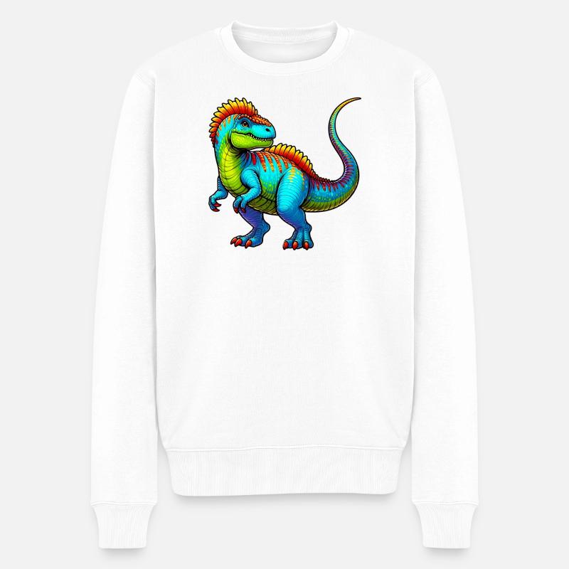 Dinosaure - Pull Premium bio Homme - blanc