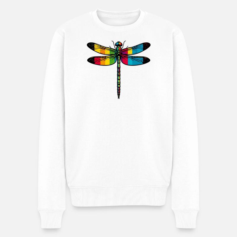 Libellule - Pull Premium bio Homme - blanc