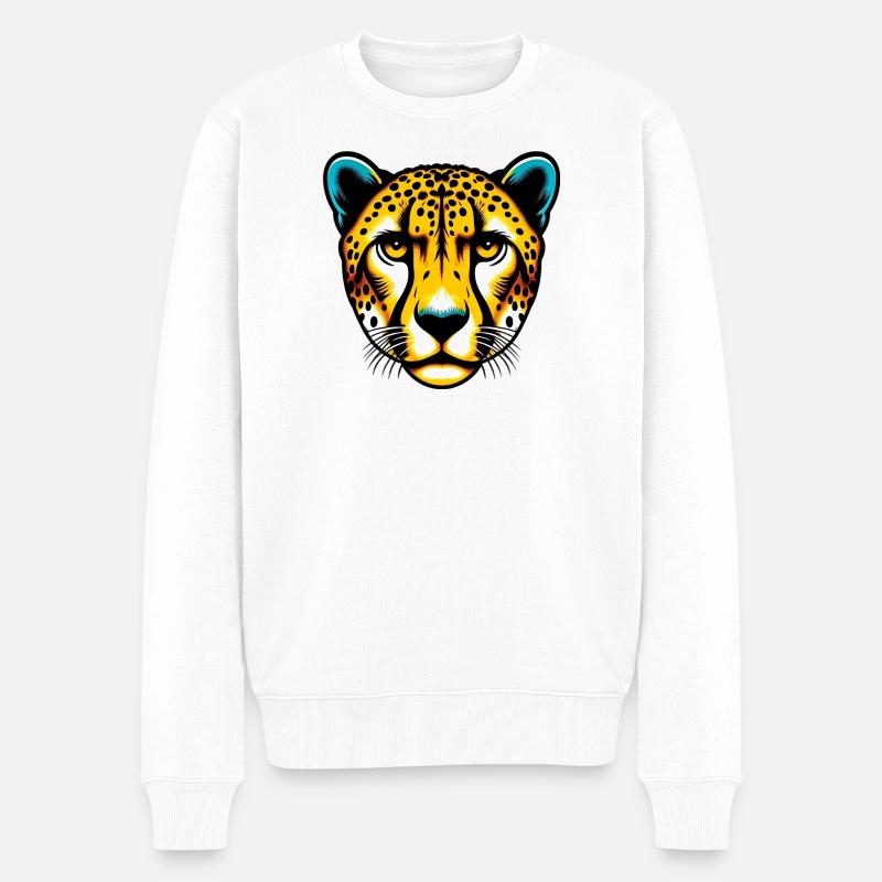 Guépard - Pull Premium bio Homme - blanc